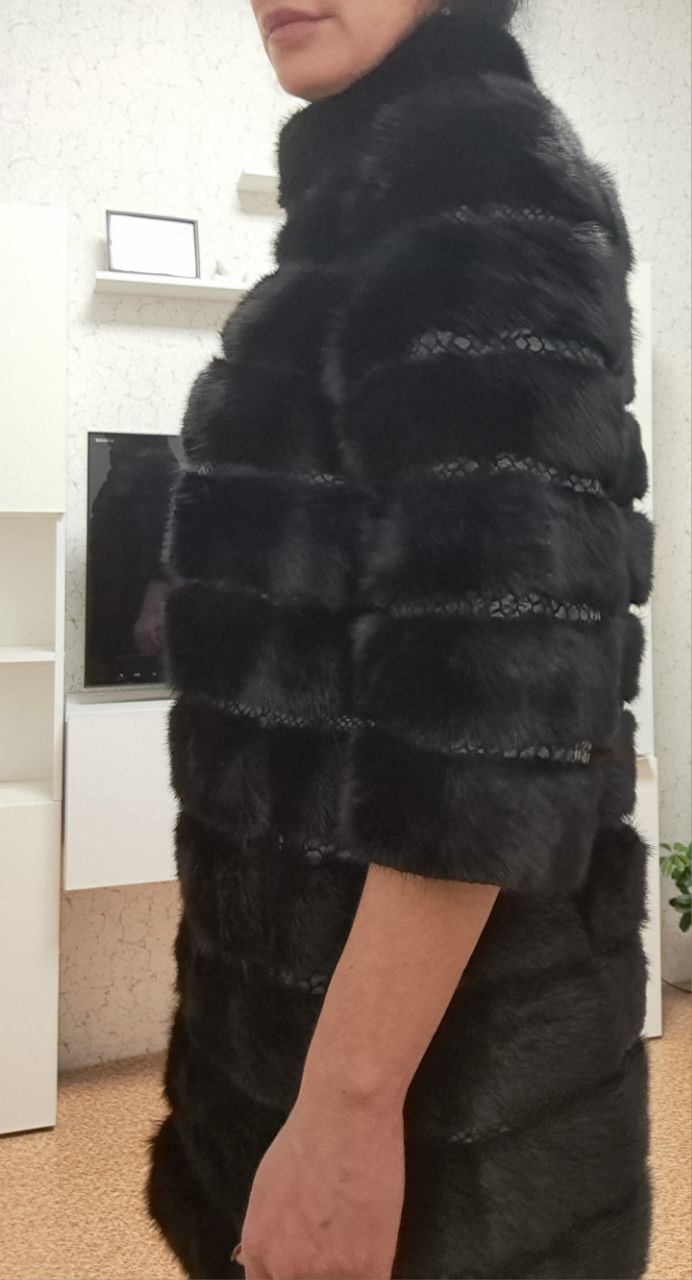 Продам шубку норковую на молнии